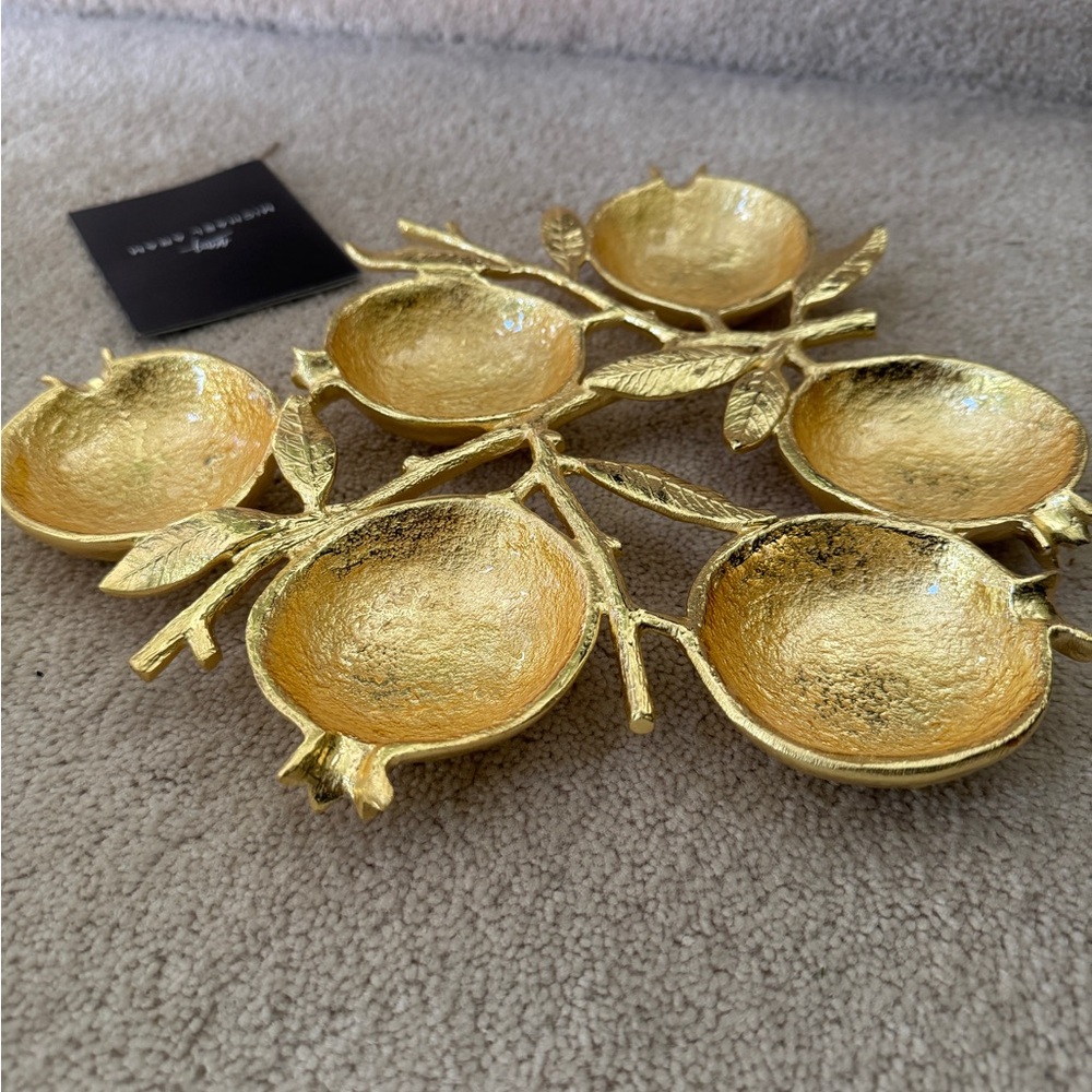Michael Aram Pomegranate collection seder plate.
